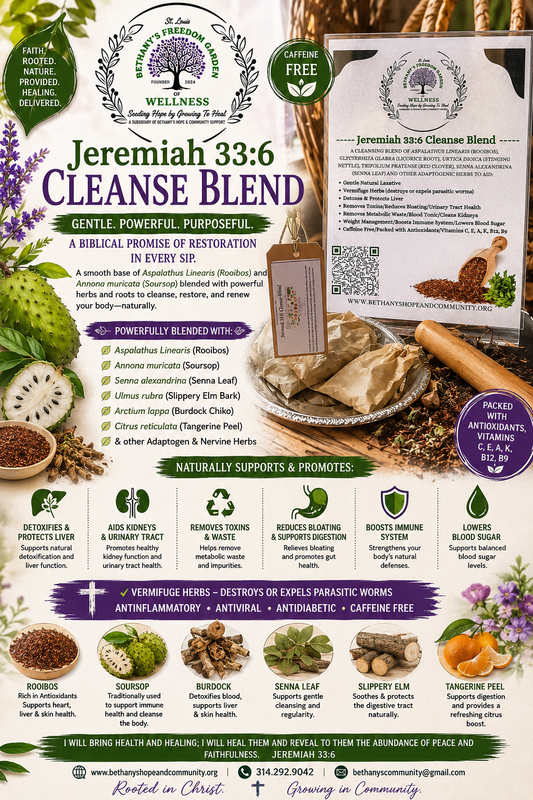 Jeremiah 33:6 Herbal Cleanse Blend