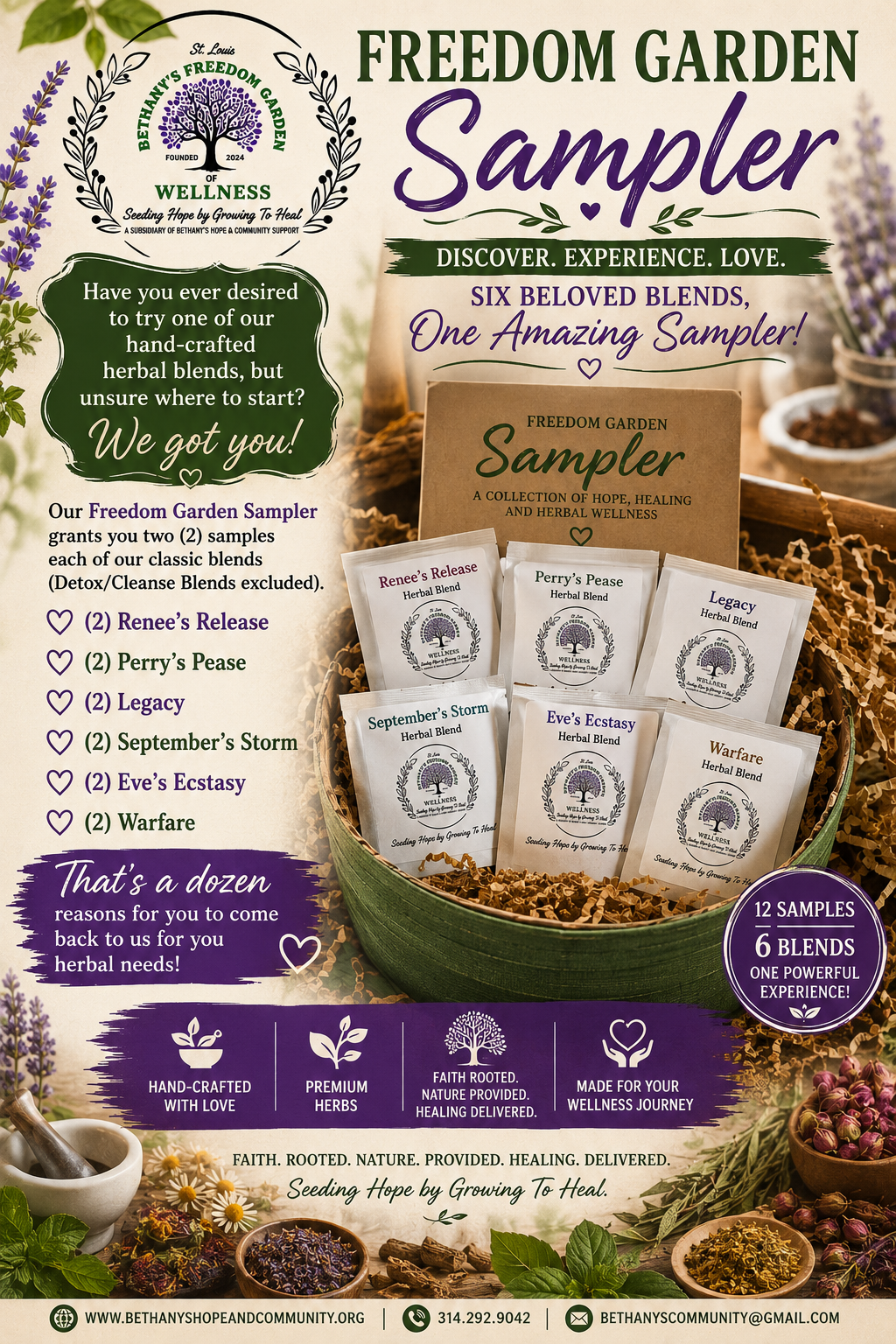 Freedom Garden Herbal Sampler